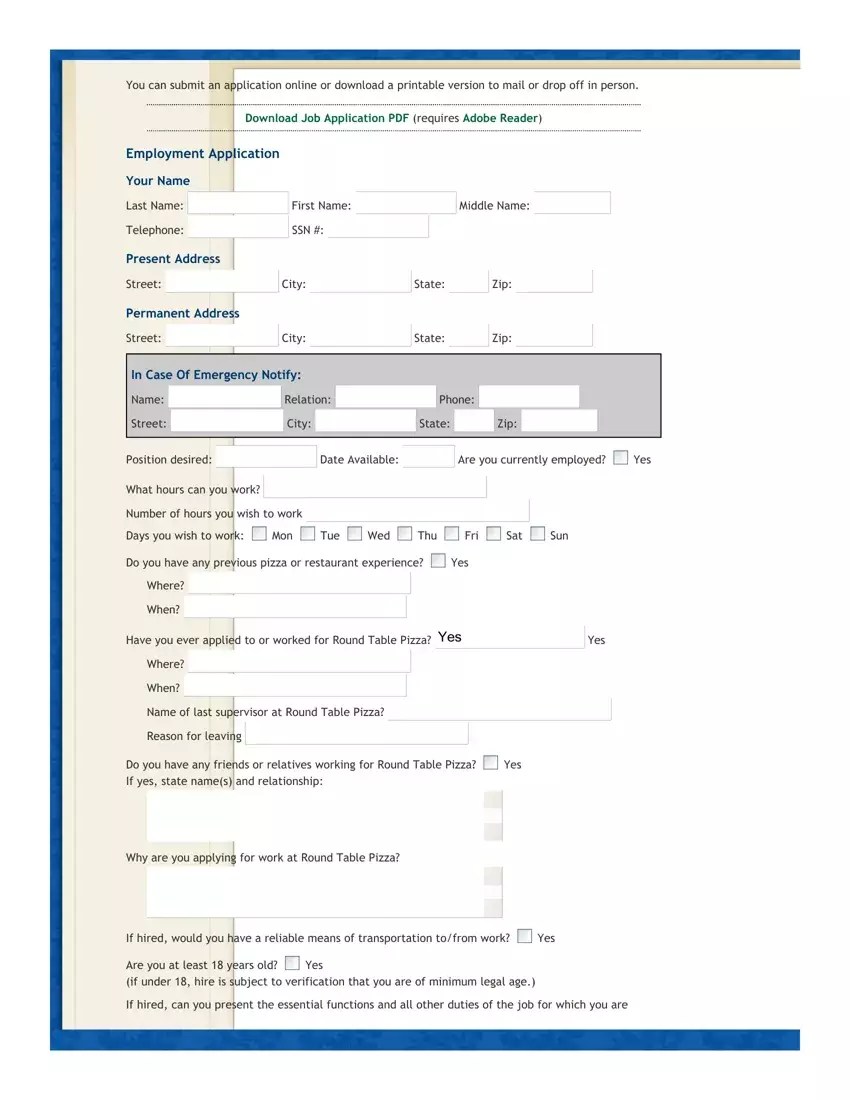 jamba juice application pdf Shizuko Kinard
