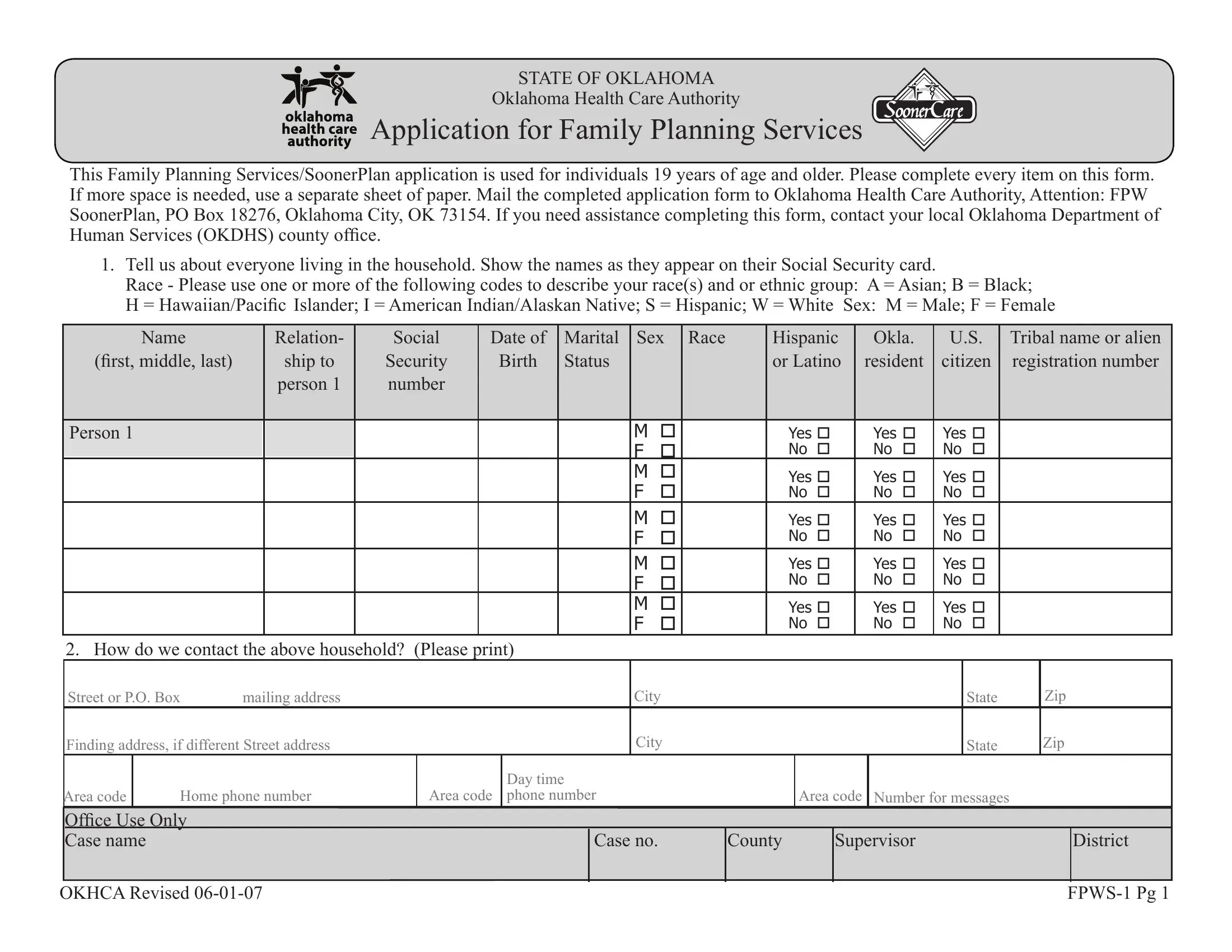 U.S. States PDF Forms Fillable and Printable
