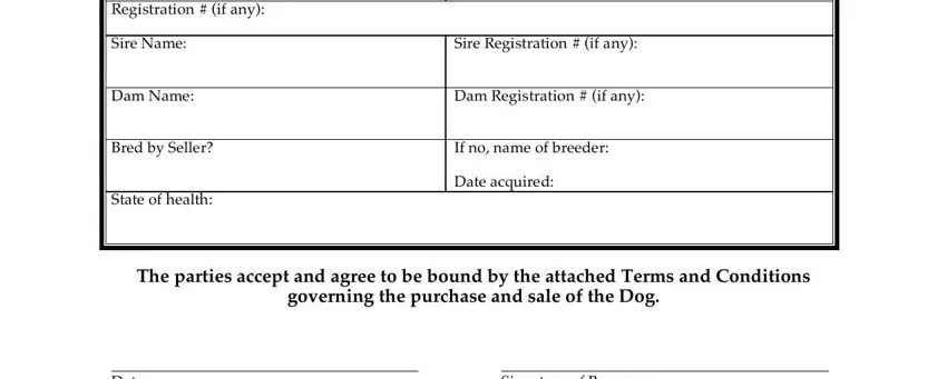 Puppy Contract Template ≡ Fill Out Printable PDF Forms Online