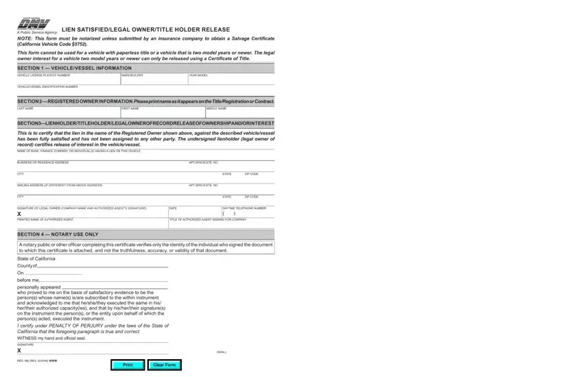 Reg 166 Form ≡ Fill Out Printable PDF Forms Online