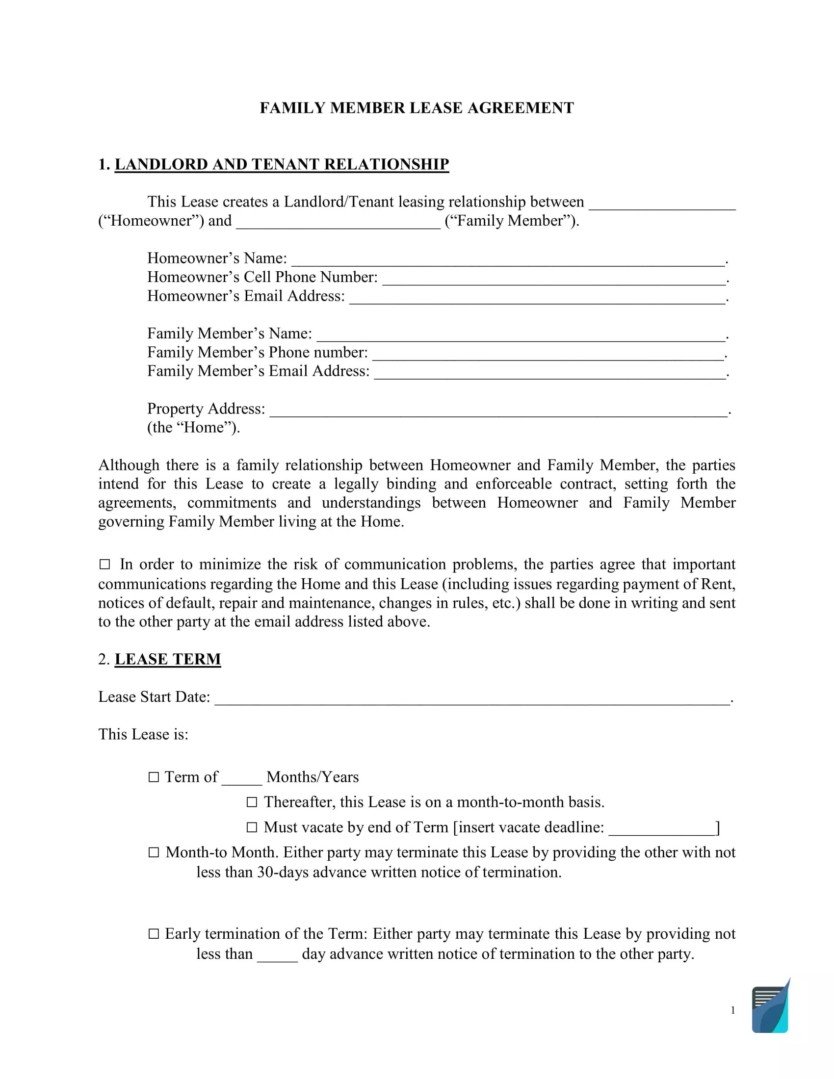 Private Tenancy Agreement Template