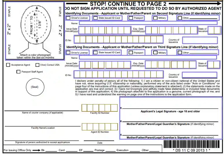 DS11 US Passport Application ≡ Fill Out Printable PDF Forms Online DS11 US Passport Application ≡ Fill Out Printable PDF Forms Online
