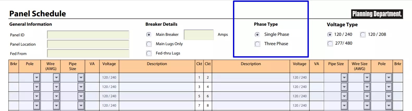 Electrical Panel Schedule Template ≡ Fill Out Printable PDF Forms Online Electrical Panel Schedule Template ≡ Fill Out Printable PDF Forms Online