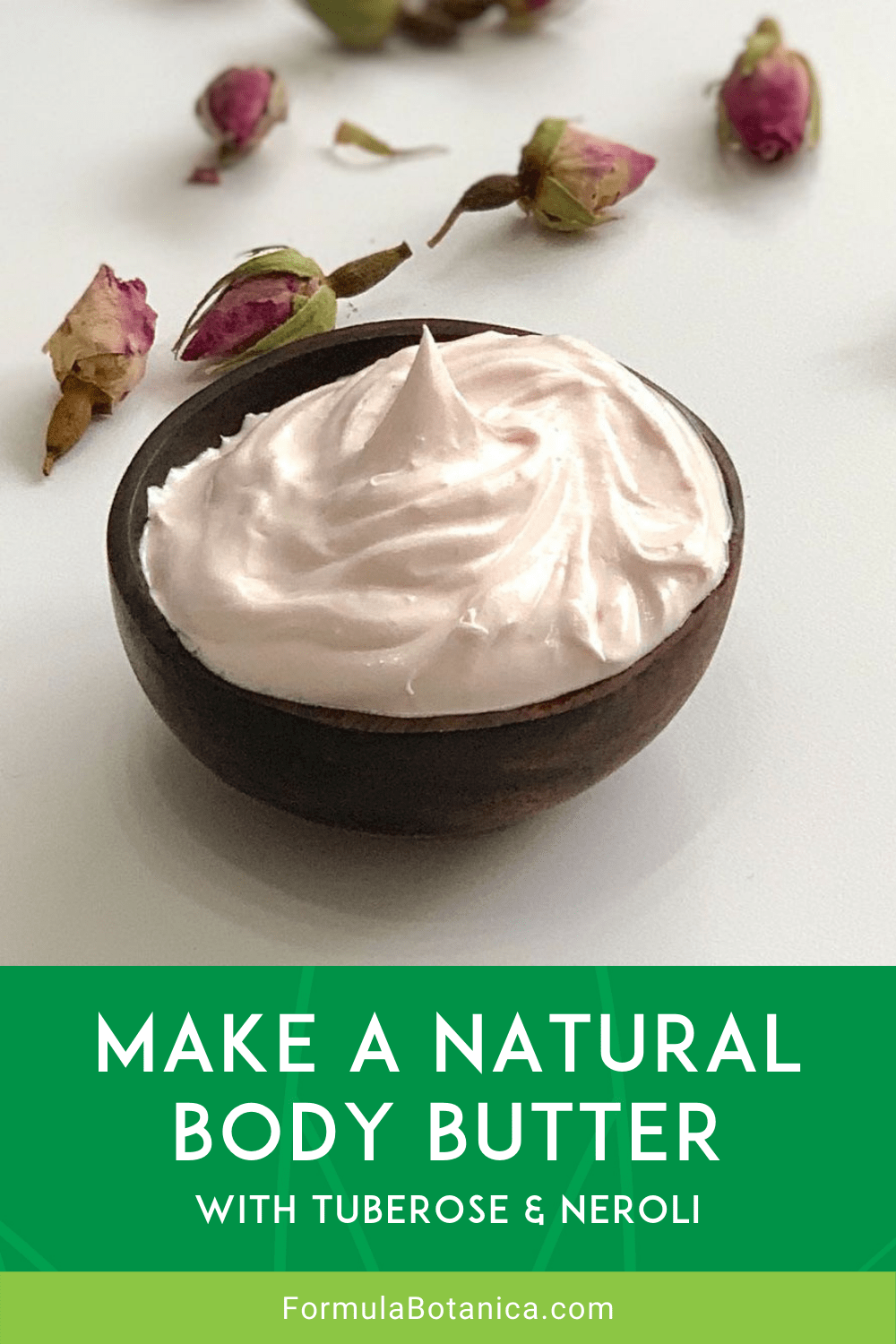 How to Make a Tuberose & Neroli Whipped Body Butter Formula Botanica