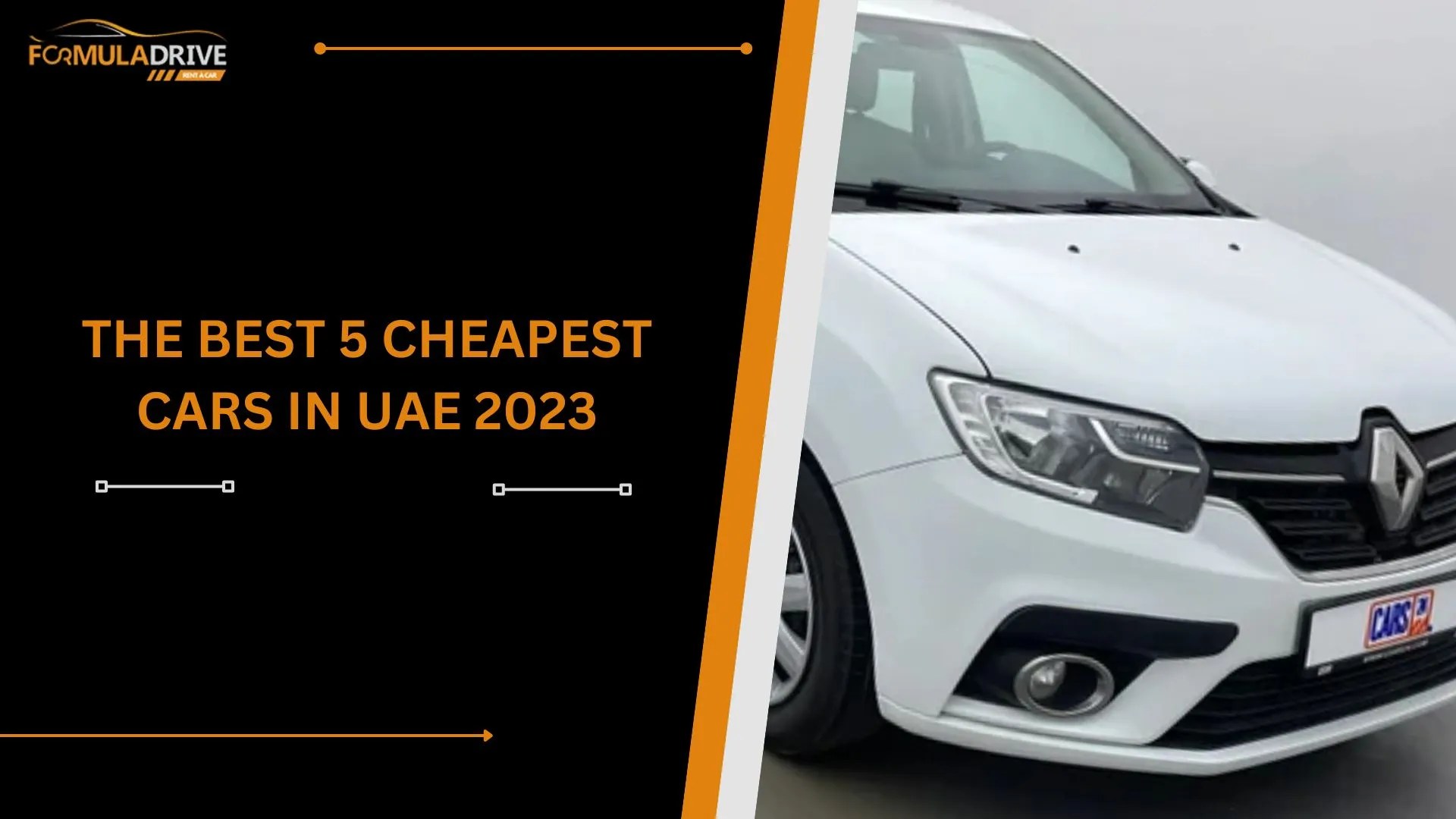 Cheapest Cars In UAE 2023 Find Your Ideal Affordable Ride