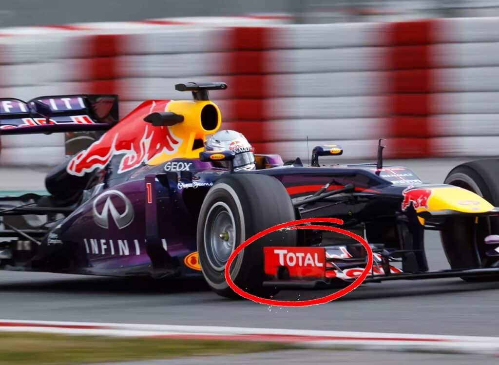 What is an Endplate on a F1 car? (And where to find it)