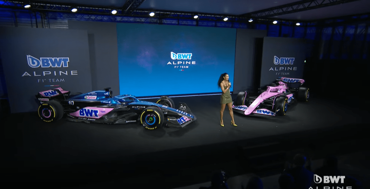 Alpine unveils two liveries for F1 2023 season in London launch