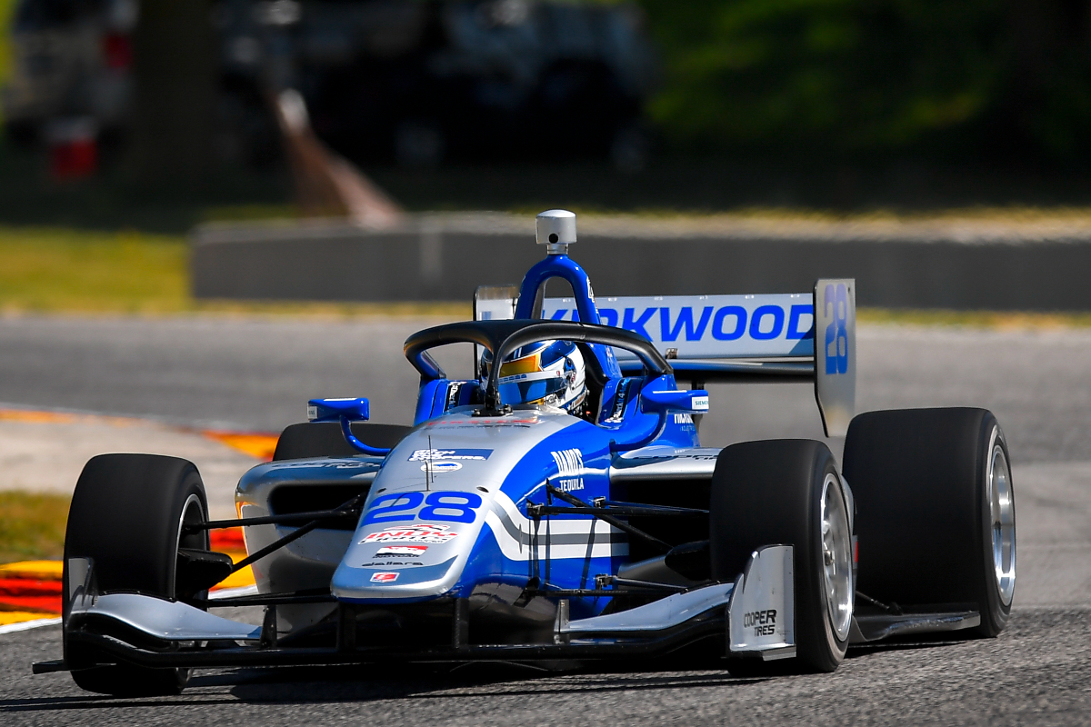 Kirkwood breaks Road to Indy record and takes Indy Lights points lead
