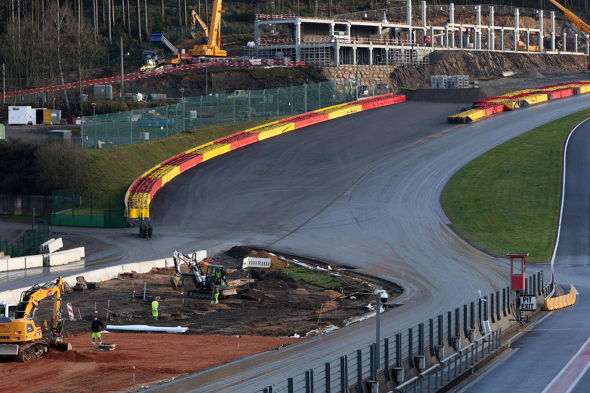 SpaFrancorchamps reveals Eau Rouge changes Formula Scout