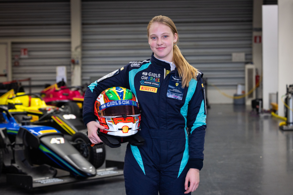 Aurelia Nobels Ferrari F1 junior after FIA Rising Stars win