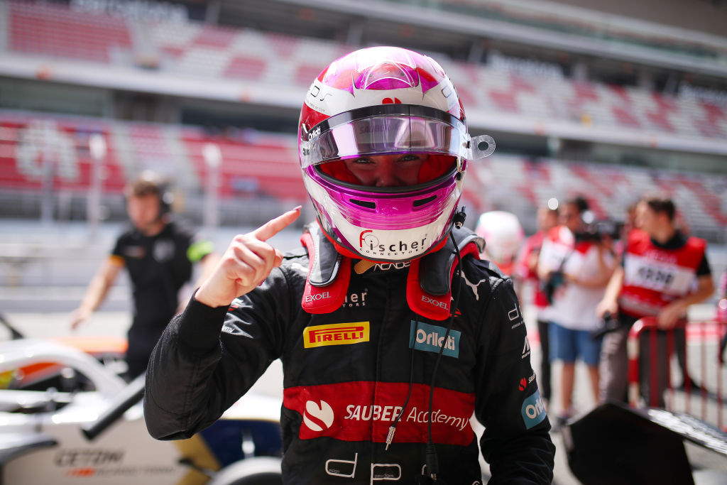 Buhler takes maiden F1 Academy win after race one disappointment