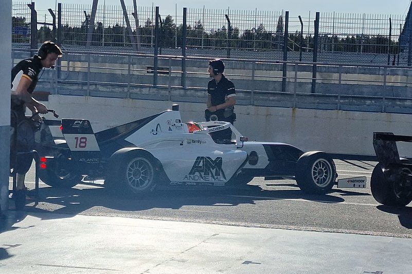 Andres Cardenas quickest in Spanish F4's preevent test at Estoril