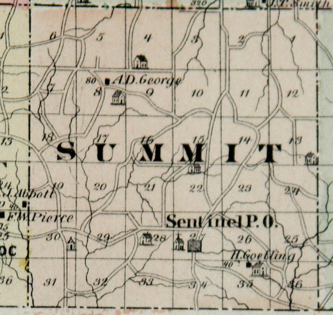 Juneau County, Wisconsin, History 1878