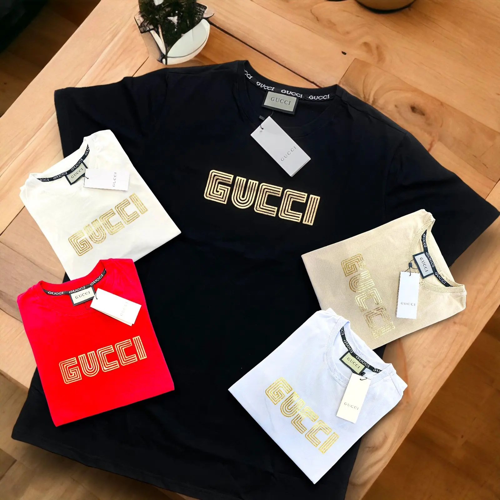 Camiseta Egípcia Ultra Luxo Gucci Uniquess Loja Virtual