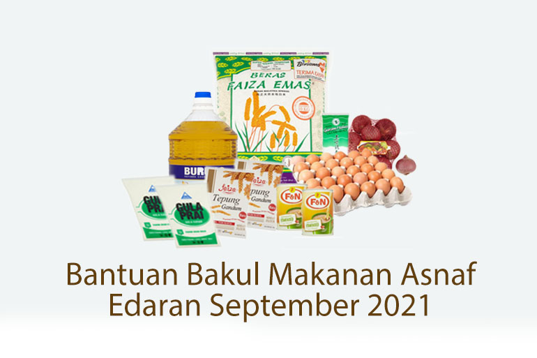 Bantuan Bakul Makanan Asnaf Bulan September ForNeedy