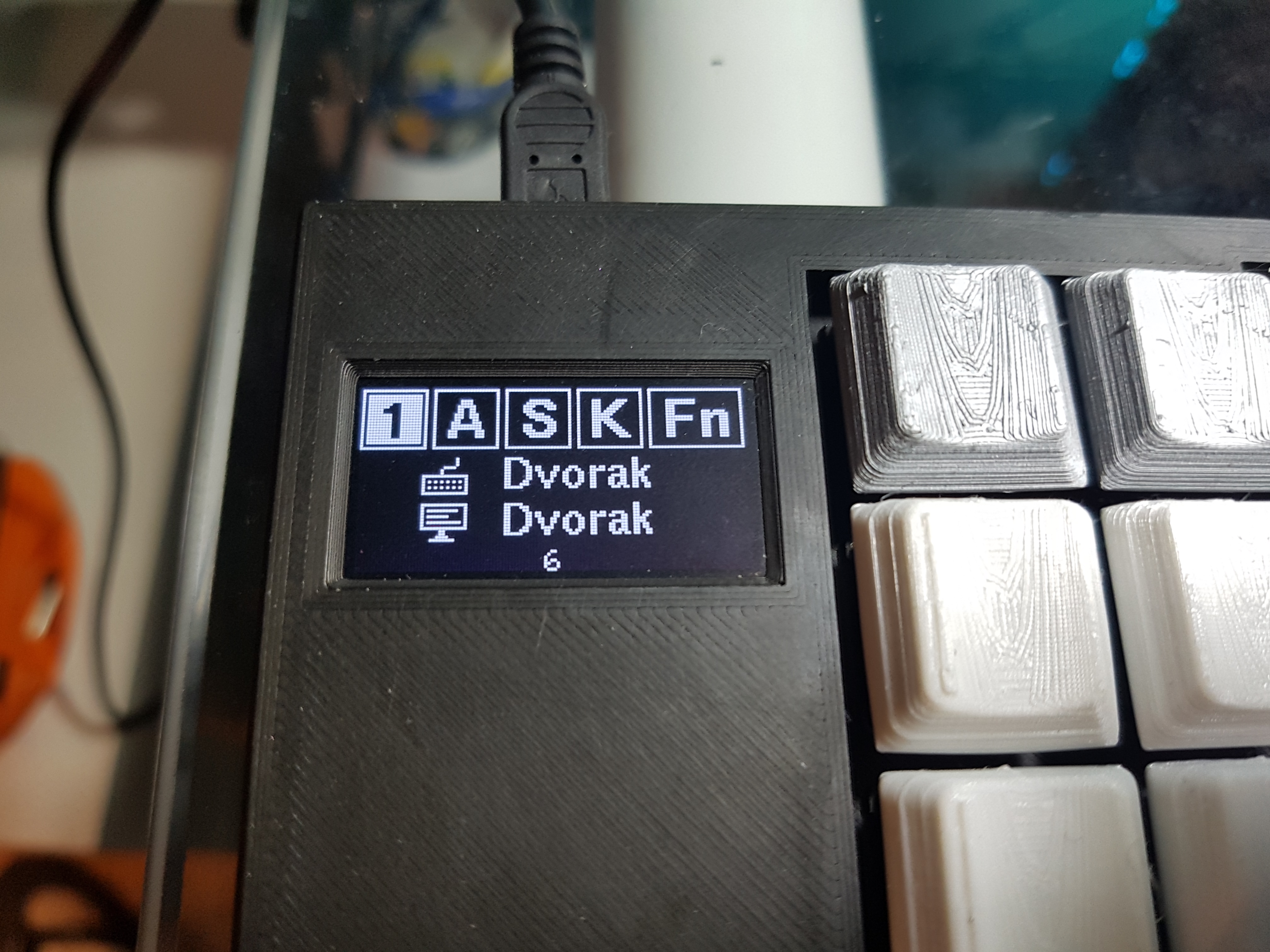 Firmware 3D Printed Keyboard