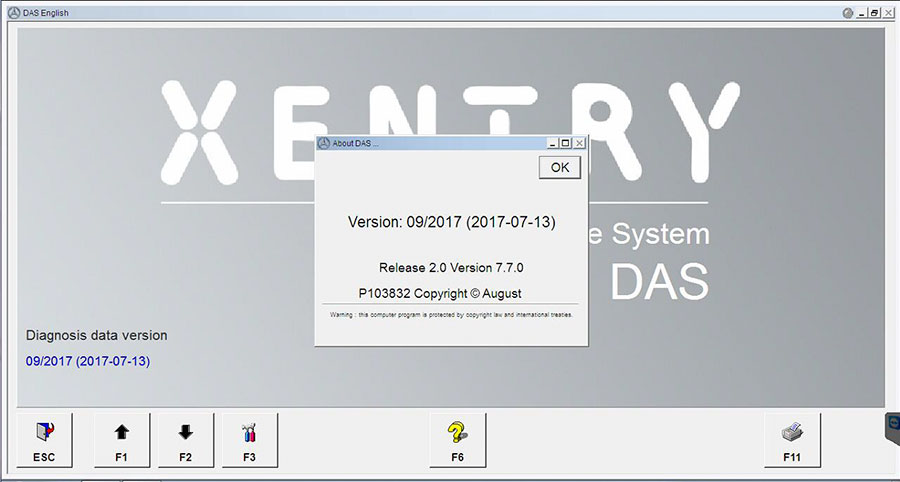 MB Star Diagnosis Blog Mercedes Benz Xentry OpenShell XDOS 2017.09