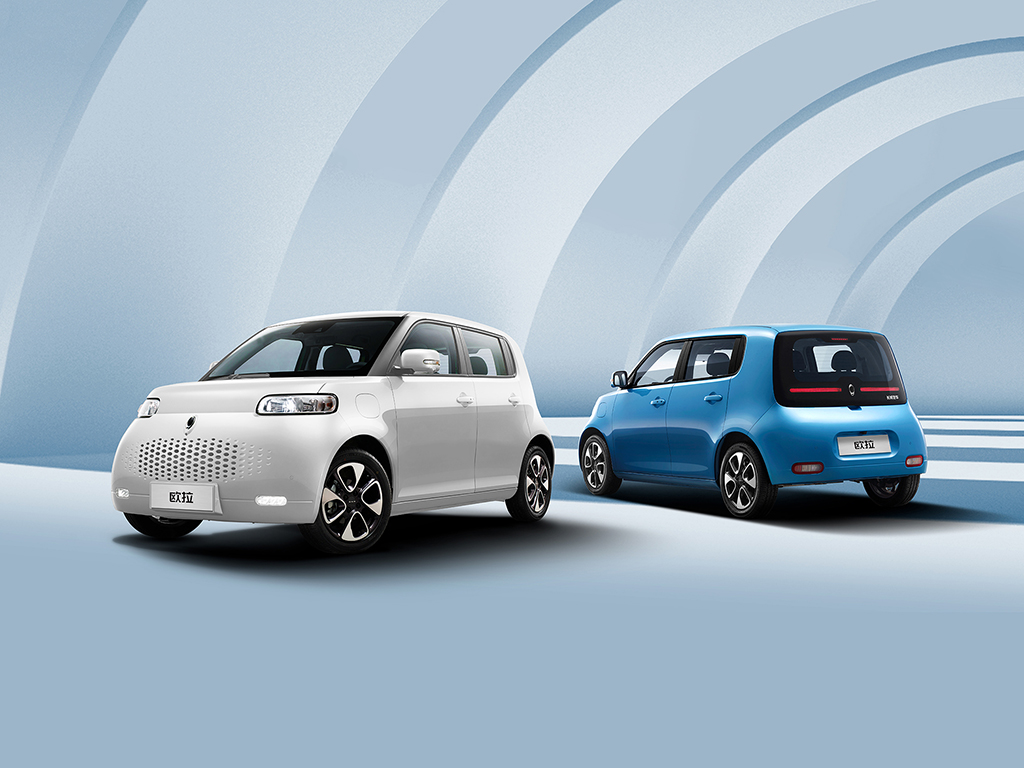 ORA R2 is introduced. A lowcost electric car with 33 kWh and 280 km of