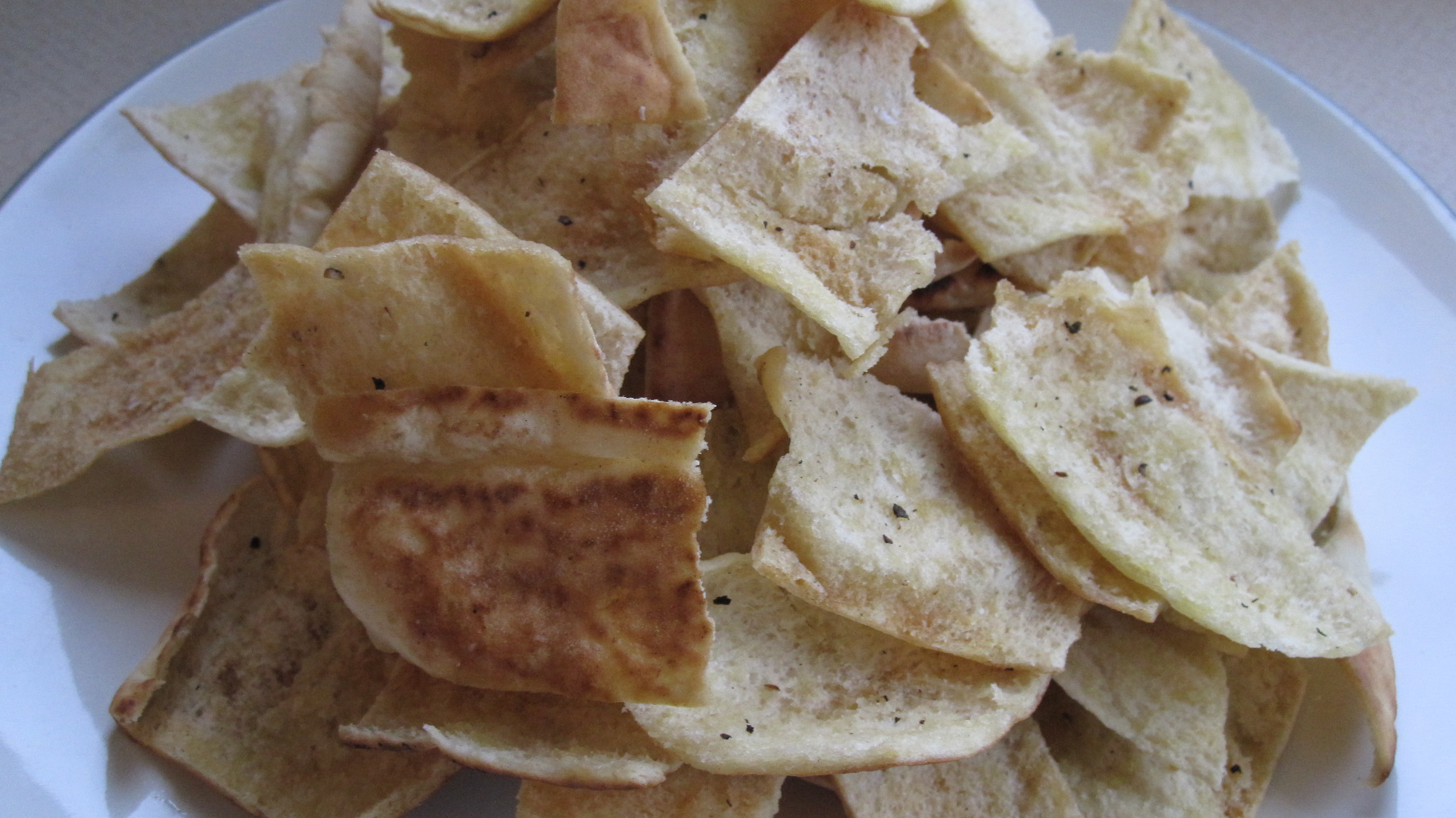 Pita Chips For Oven's Sake!