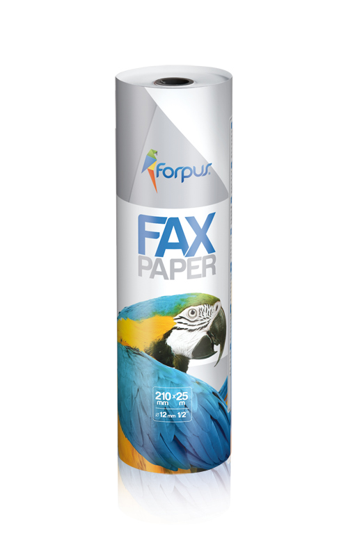 Fax paper 210mm x 30m Forpus