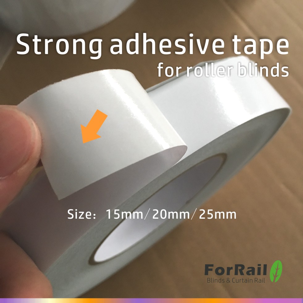 High quality Clear Sticky tape for fabric insert into roller blinds