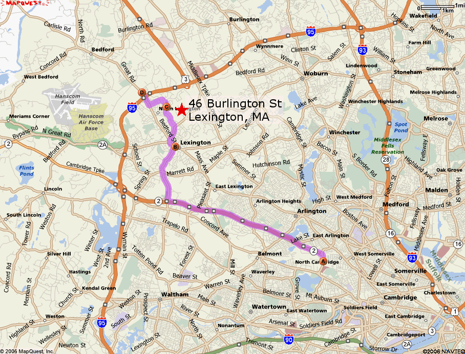 Heavy Traffic Directions to BakerForsdick's