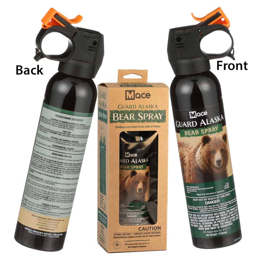 Mace® Guard Alaska Bear Spray 9 oz & Holster For Security Sake