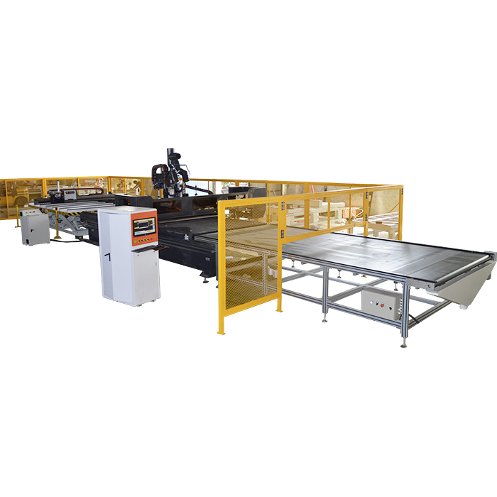 Nesting CNC Router with Auto Labeling for Solution and