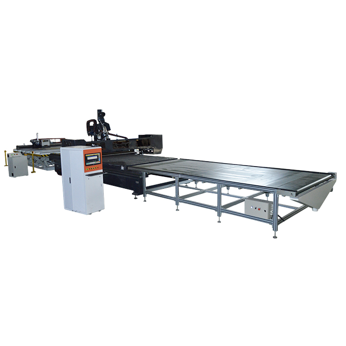 Nesting CNC Router with Auto Labeling for Solution and