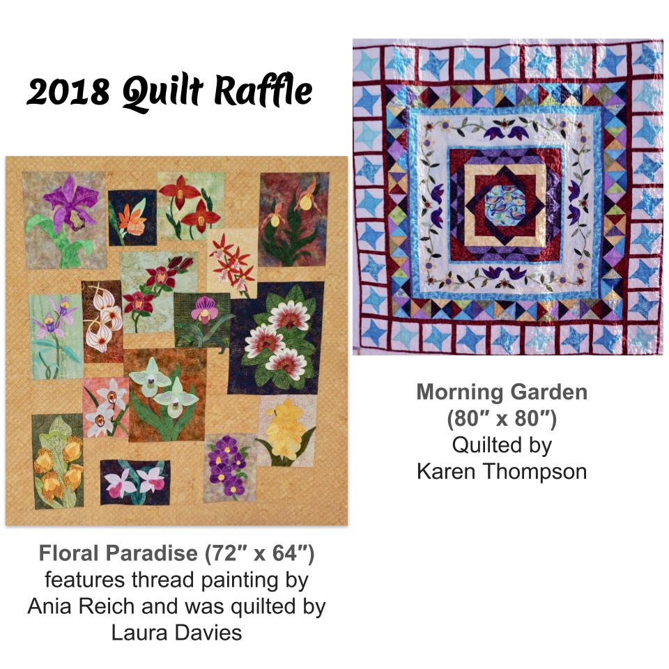 2018 Quilt Raffle Forsyth Piecers and Quilters Guild