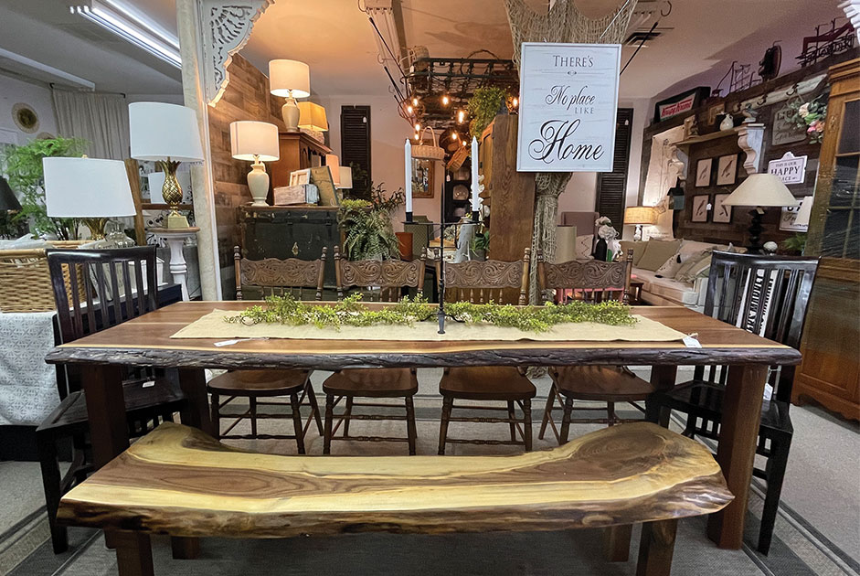 Collectibles and Decor for Him and Her Shop at The Barn on Country