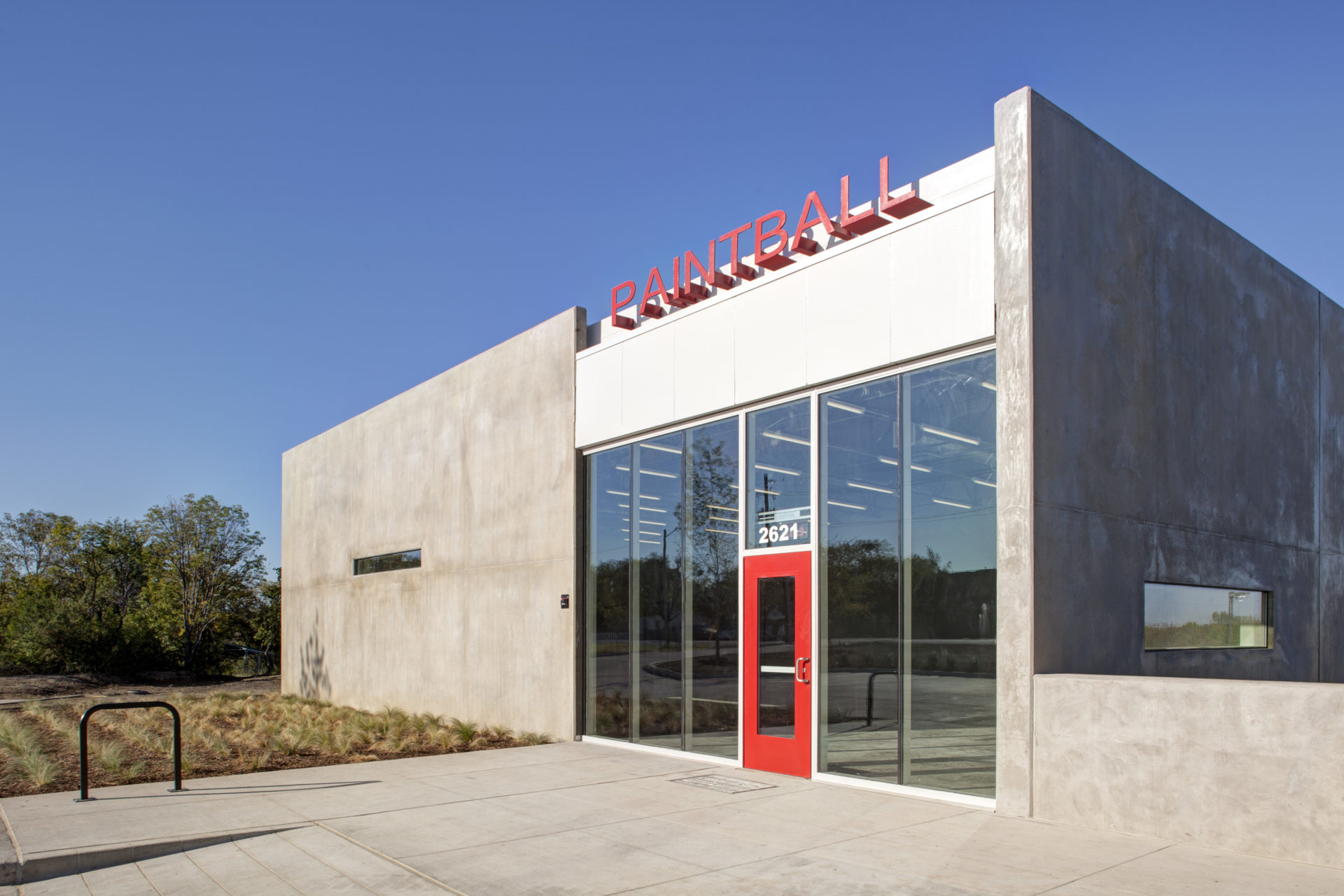 Fun on the Run Paintball Park Fort Construction