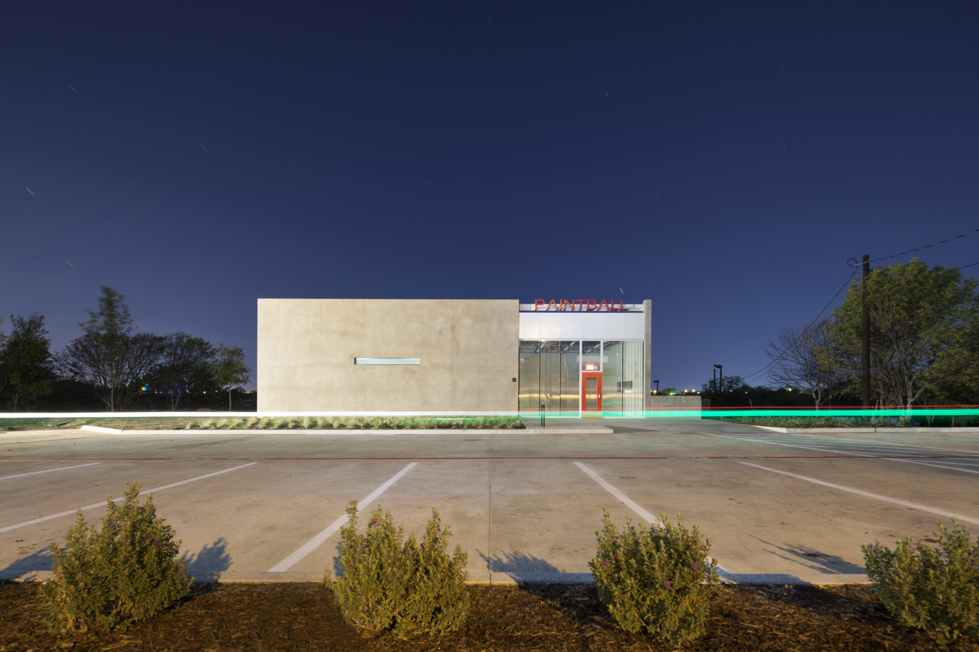 Fun on the Run Paintball Park Fort Construction