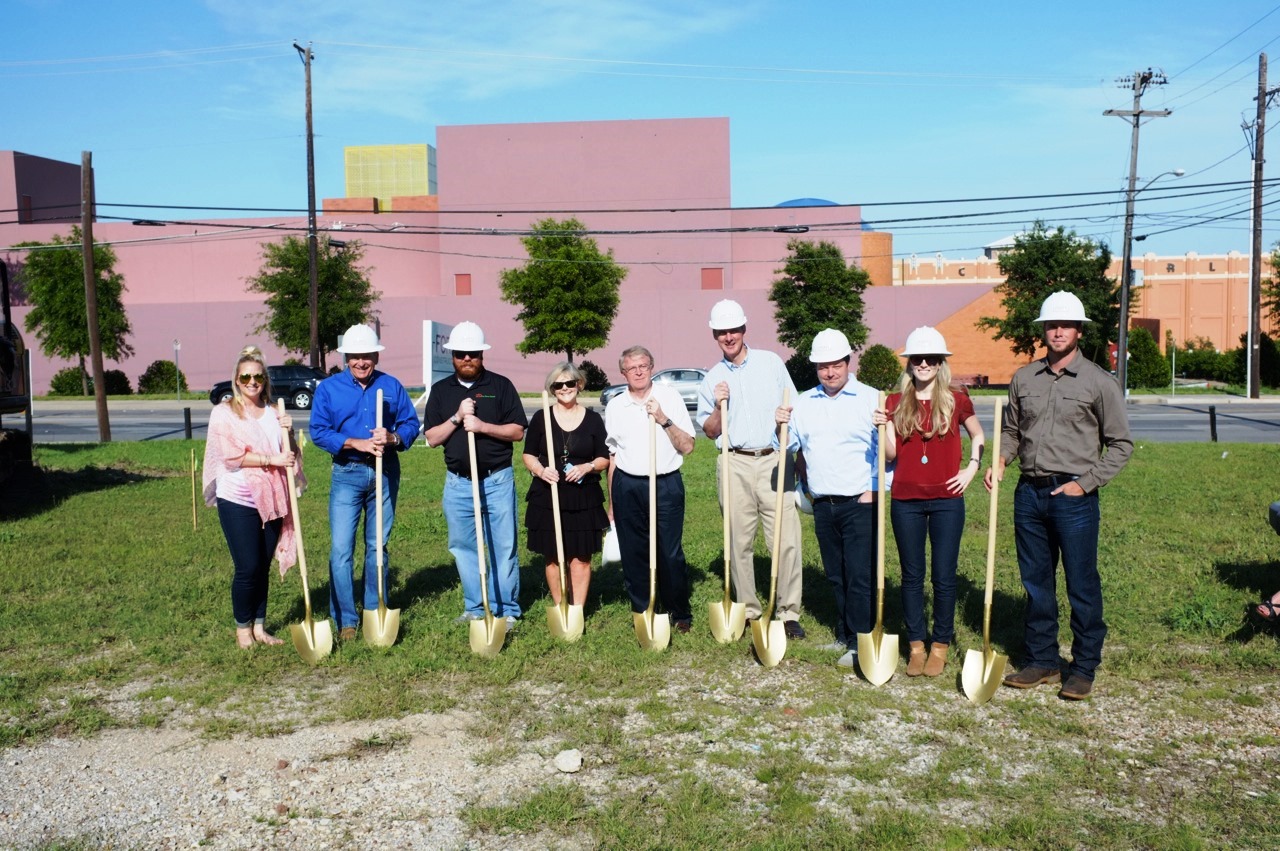 Groundbreaking for Fort Worth Camera Fort Construction