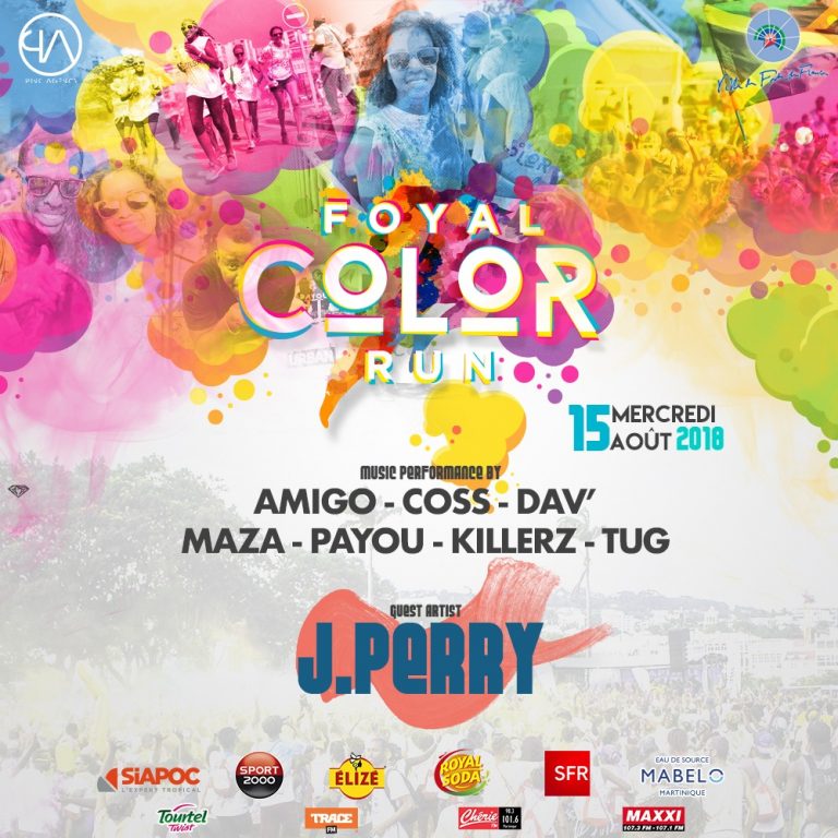 Foyal Color Run Ville de FortdeFrance