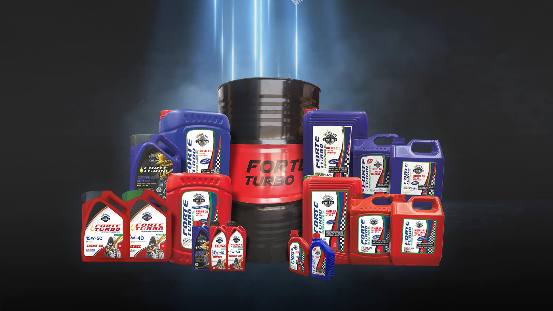 Premium Oil Forte Turbo High Quality Lubricants