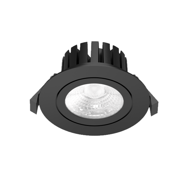 LED Recessed light redirectable round CL102 series, 10W, 3000K, 60