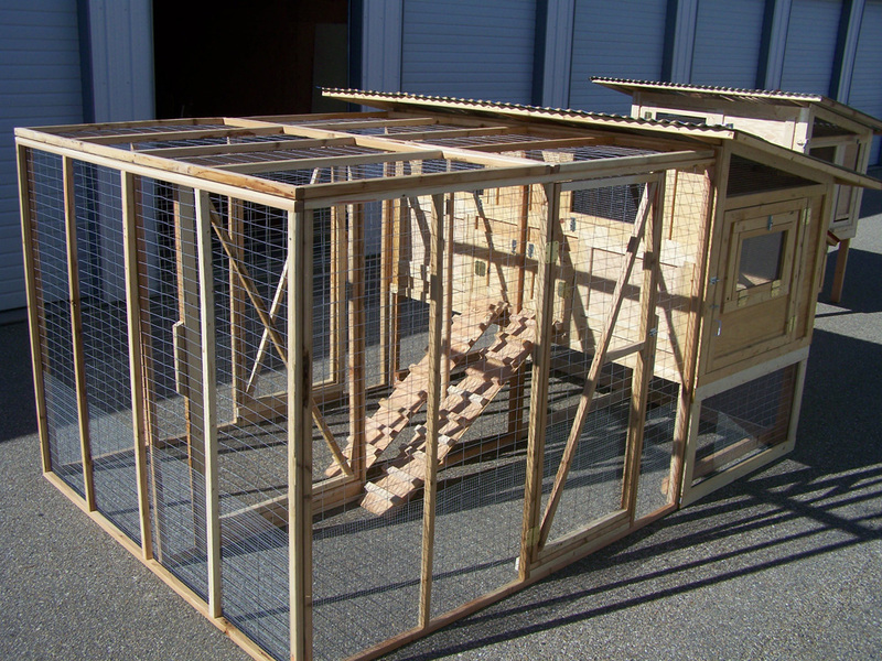 duplex For The Birds Handmade Chicken Coops