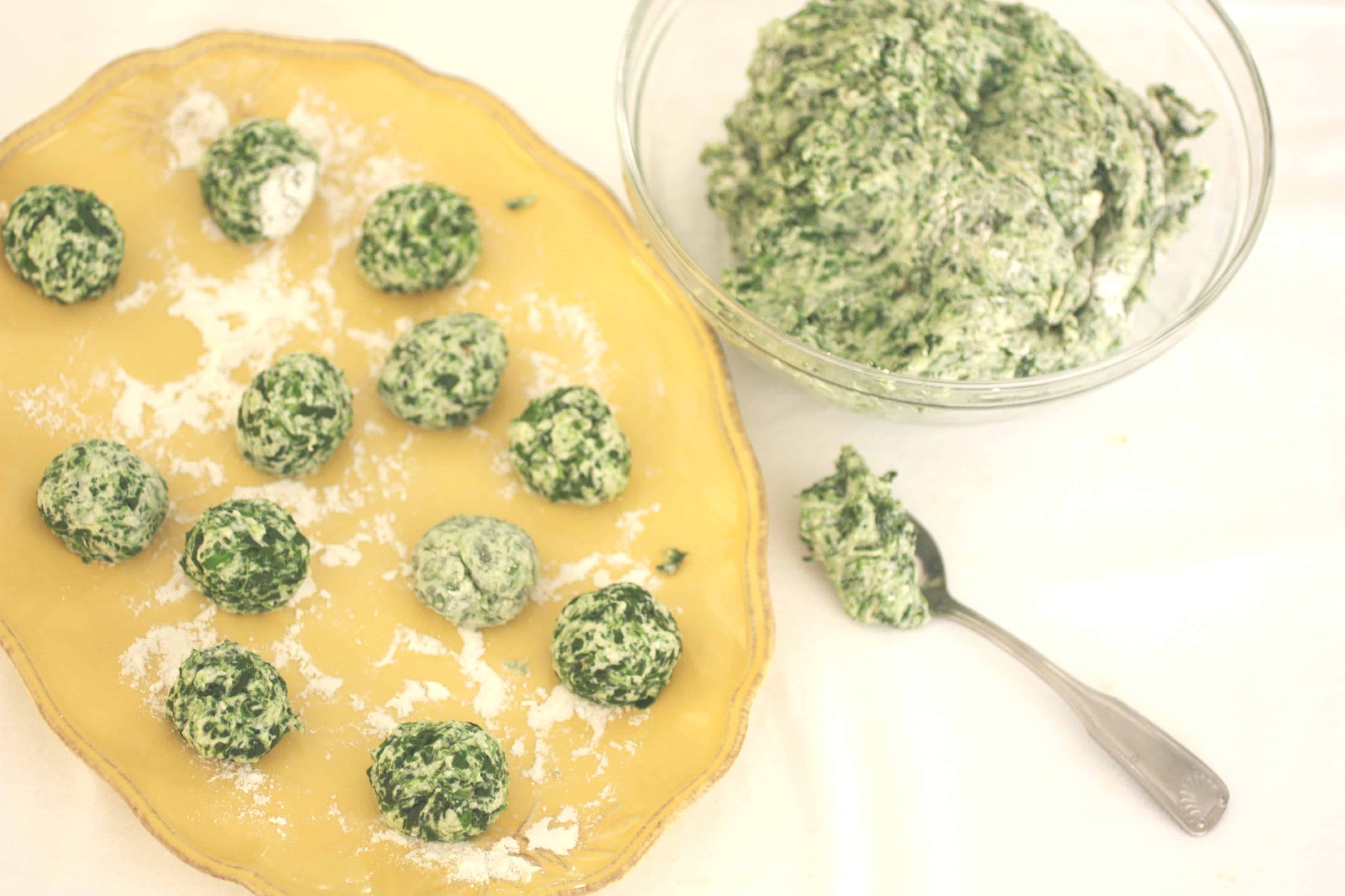 Spinach Gnocchi For The Feast