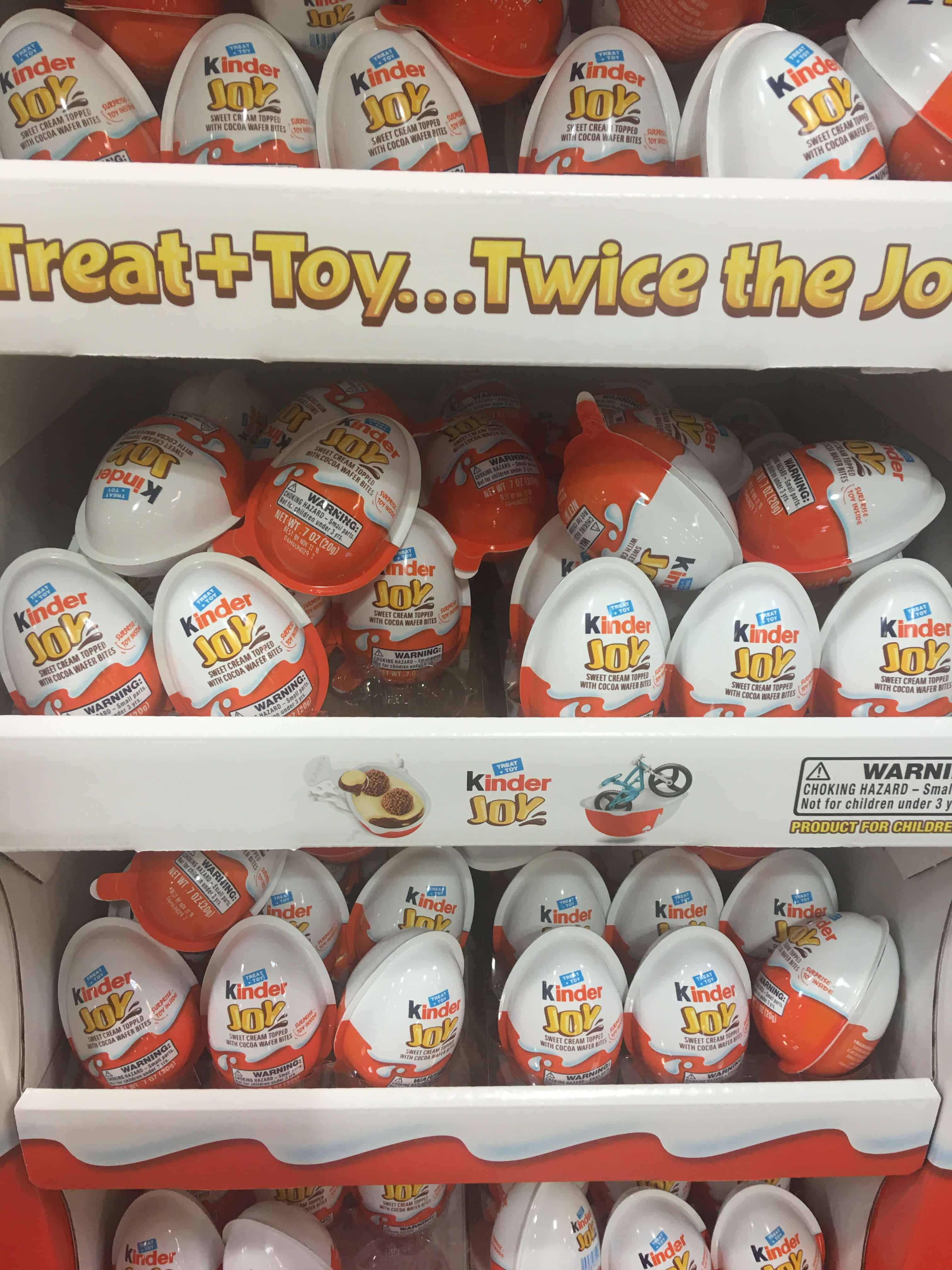 Giant Kinder JOY Single Eggs ONLY 0.75 Each Thru 3/8!