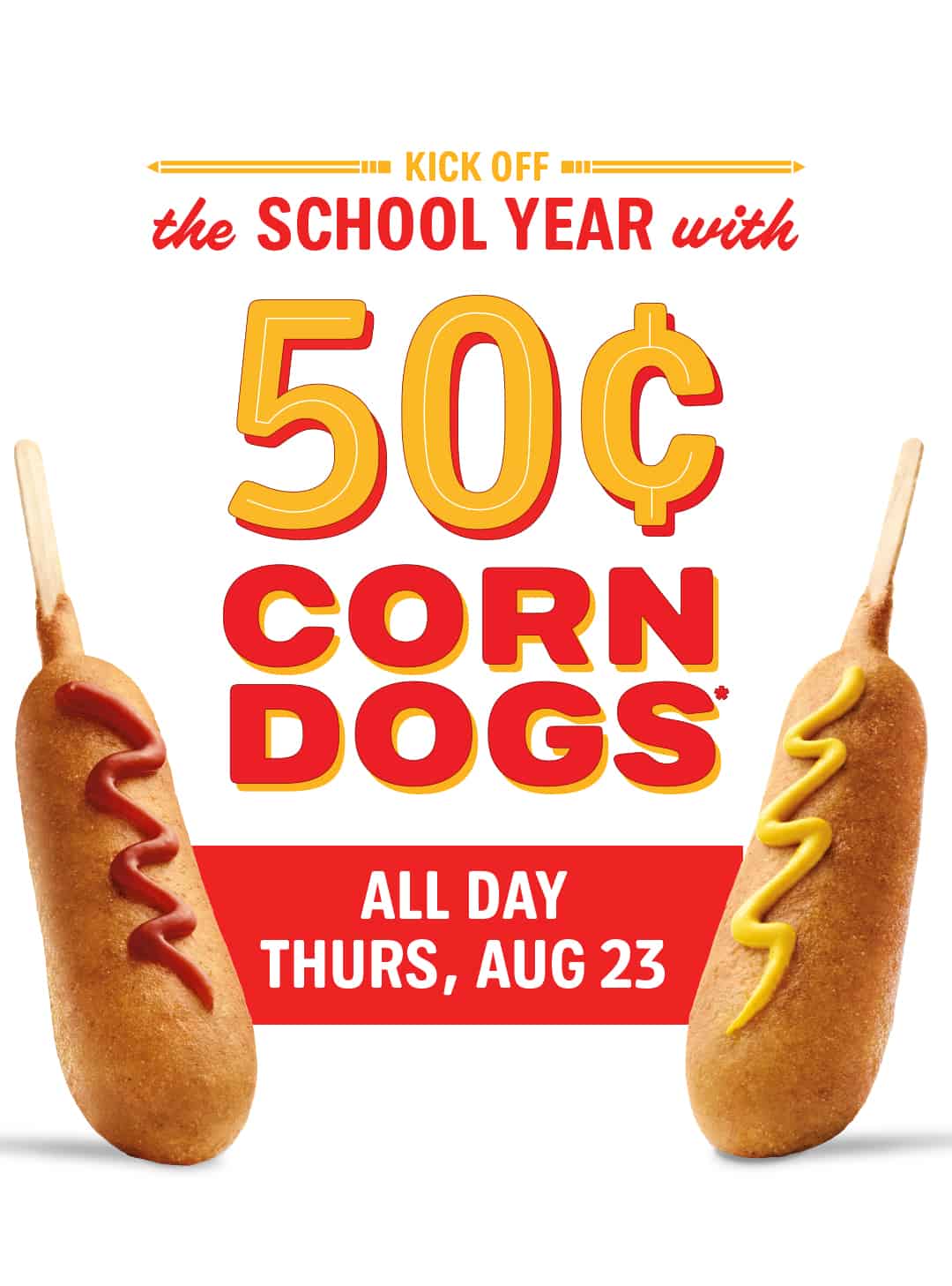 Sonic Drive In 0.50 Corn Dogs All Day