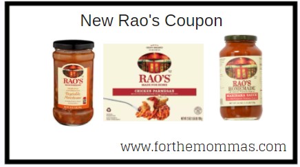 New Printable Rao's Coupons | Save Up To $3.00