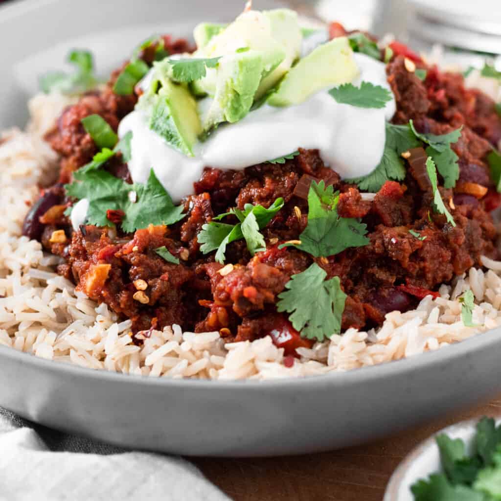 Vegan Chilli Con Carne For the Utter Love of Food