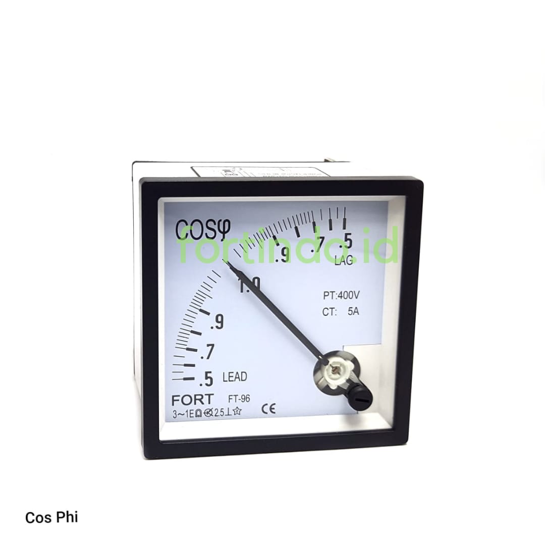 POWER FACTOR METER CPM96 Class 1.5 FT96PF fortindo.id