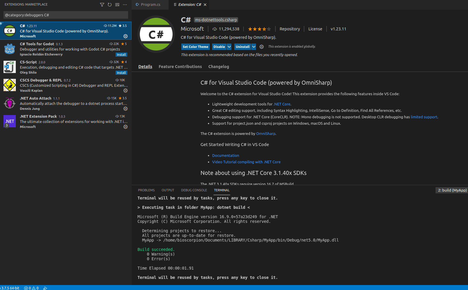 Visual Studio Code C build Error On Ubuntu Stack Overflow