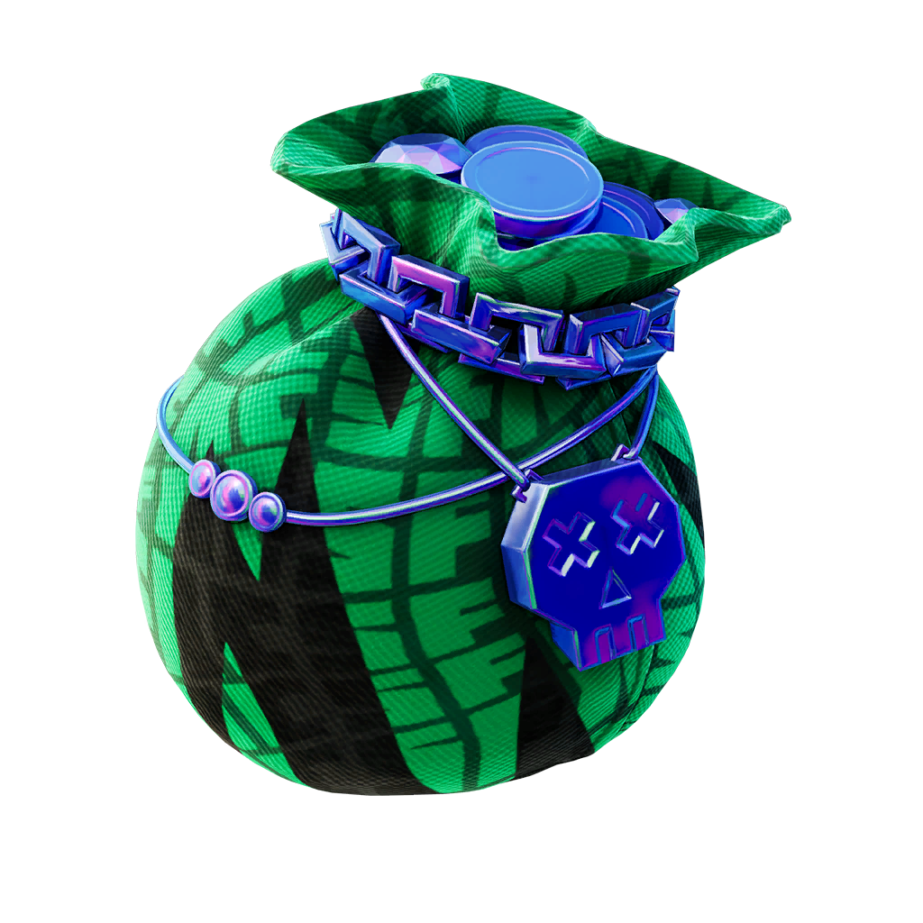 HardWon Treasure — Fortnite Back Bling —