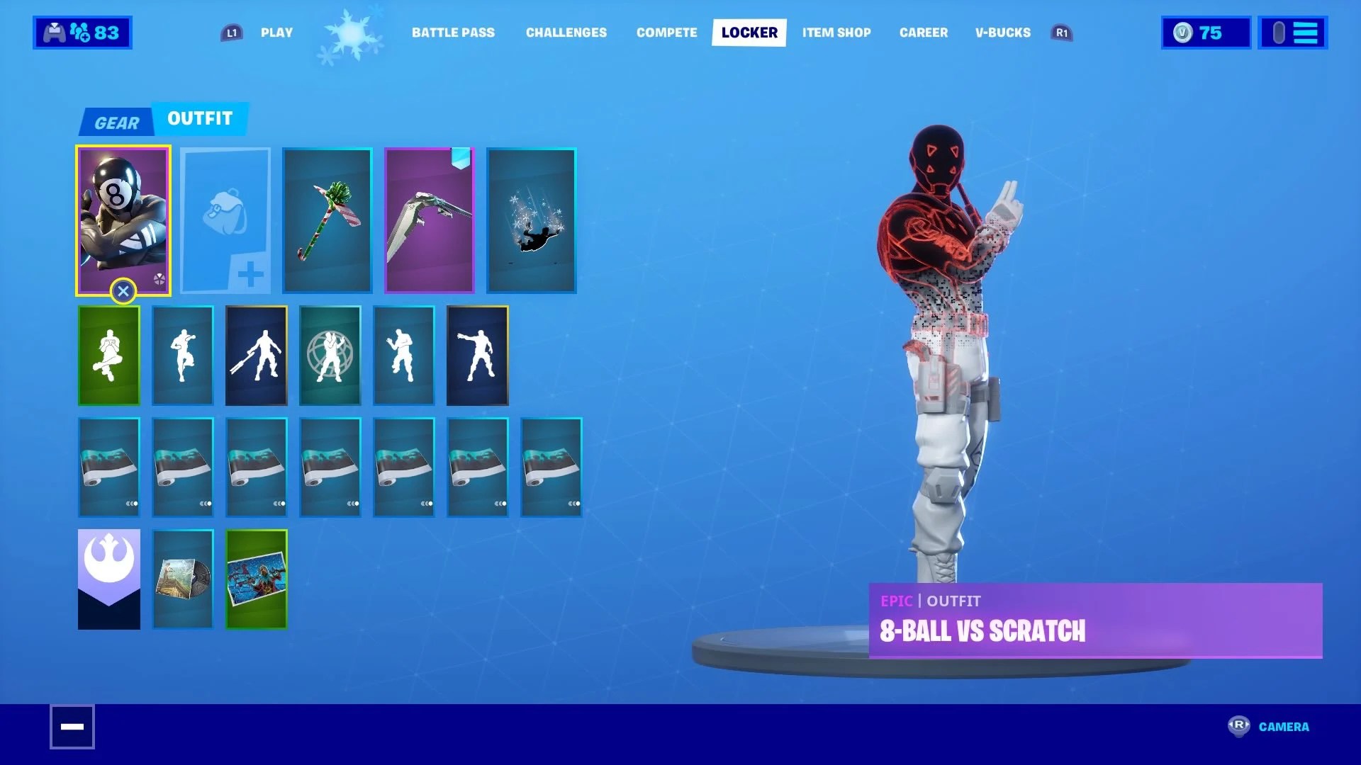 FORTNITE 8BALL VS SCRATCH HOW TO GET THE VIRUS/CORRUPTED SKIN STYLE