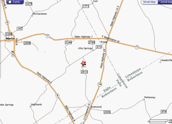 History of Long Branch, Falls County, Texas