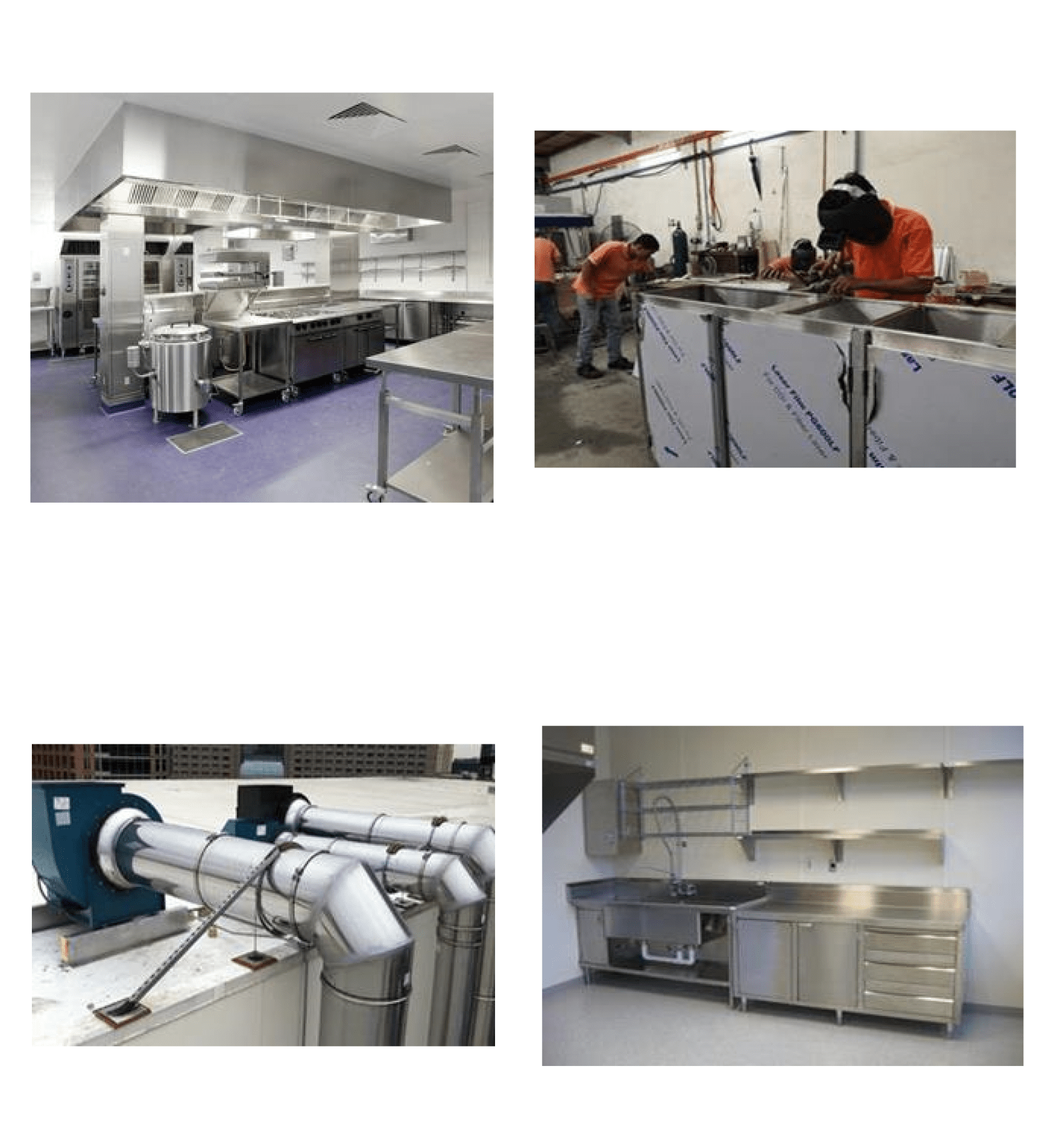 Commercial kitchen services and equipment range; Repair, rental,purchase
