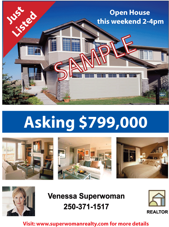 Cheapest Color Printing in Vancouver 500 Color Flyer starting from 12 cents each ("Letter